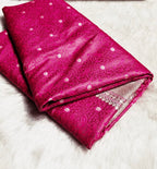 Banarasi Mashru Kataan Silk Saree Featuring Tanchoi Zari Meena Work with Rich Pallu – MKS411