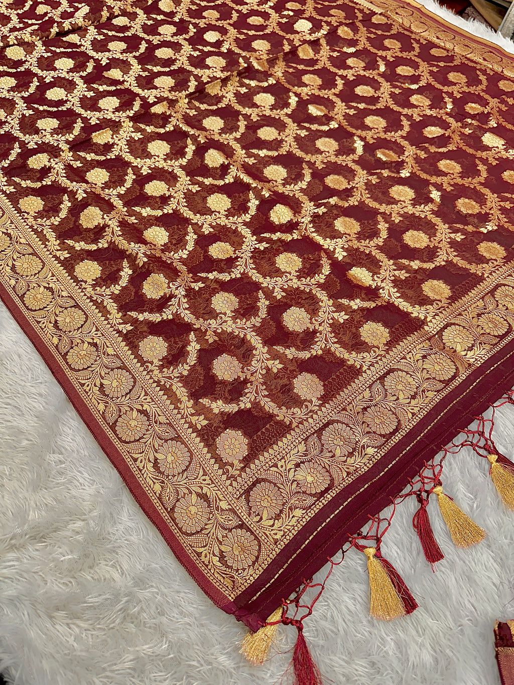 ✨ Banarasi Viscose Georgette Suit Set ✨VSS11