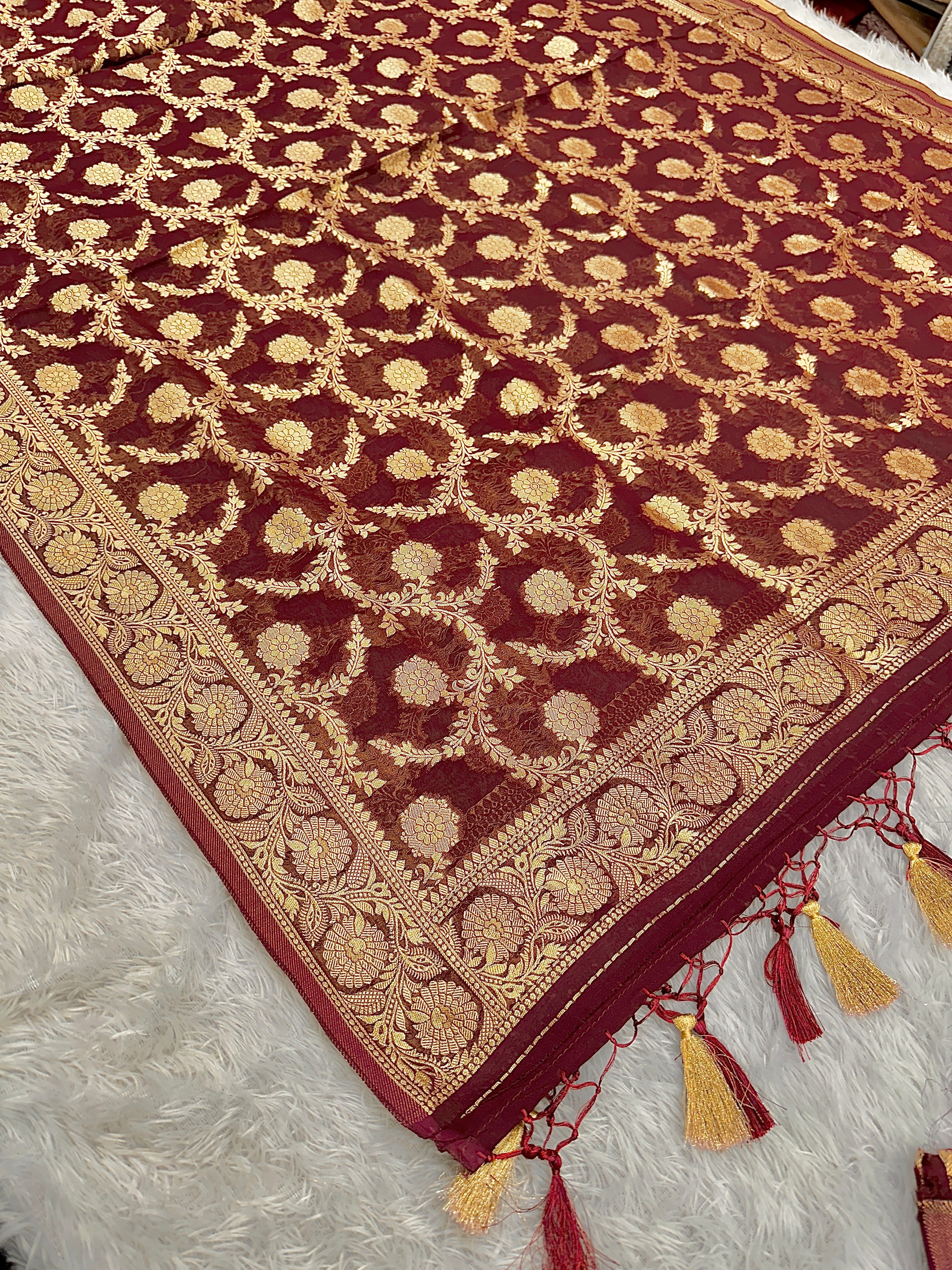 ✨ Banarasi Viscose Georgette Suit Set ✨VSS11