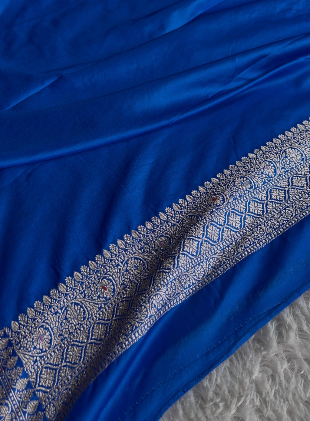 Reddish Pink Banarasi Mashru Silk Saree with Tanchoi Meena Woven Pattern & Fancy Jacquard Border MKS127