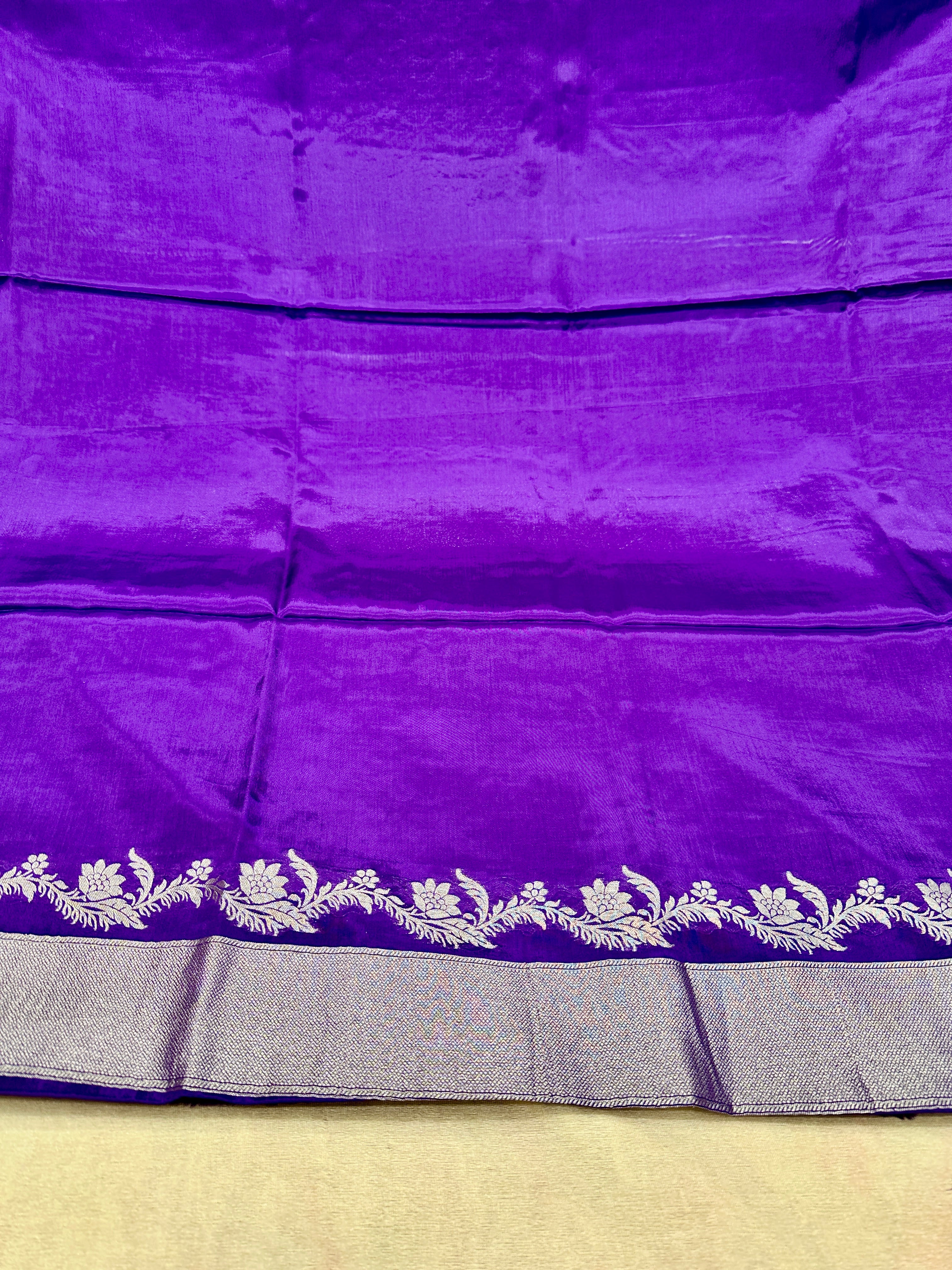 ✨ Banarasi Jacquard Gap Buti HO Silk 3-Piece Unstitched Dress Material MSS20