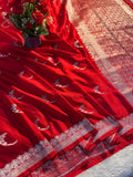 Mashru kataan Saree Ms101
