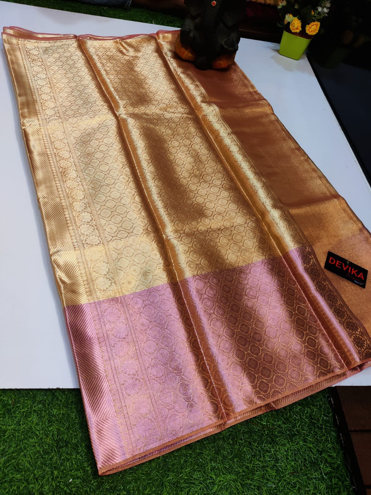 Kanchi Tissue Silk Saree TS102