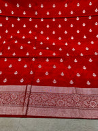 ✨ Banarasi Jacquard Gap Buti HO Silk 3-Piece Unstitched Dress Material MSS24