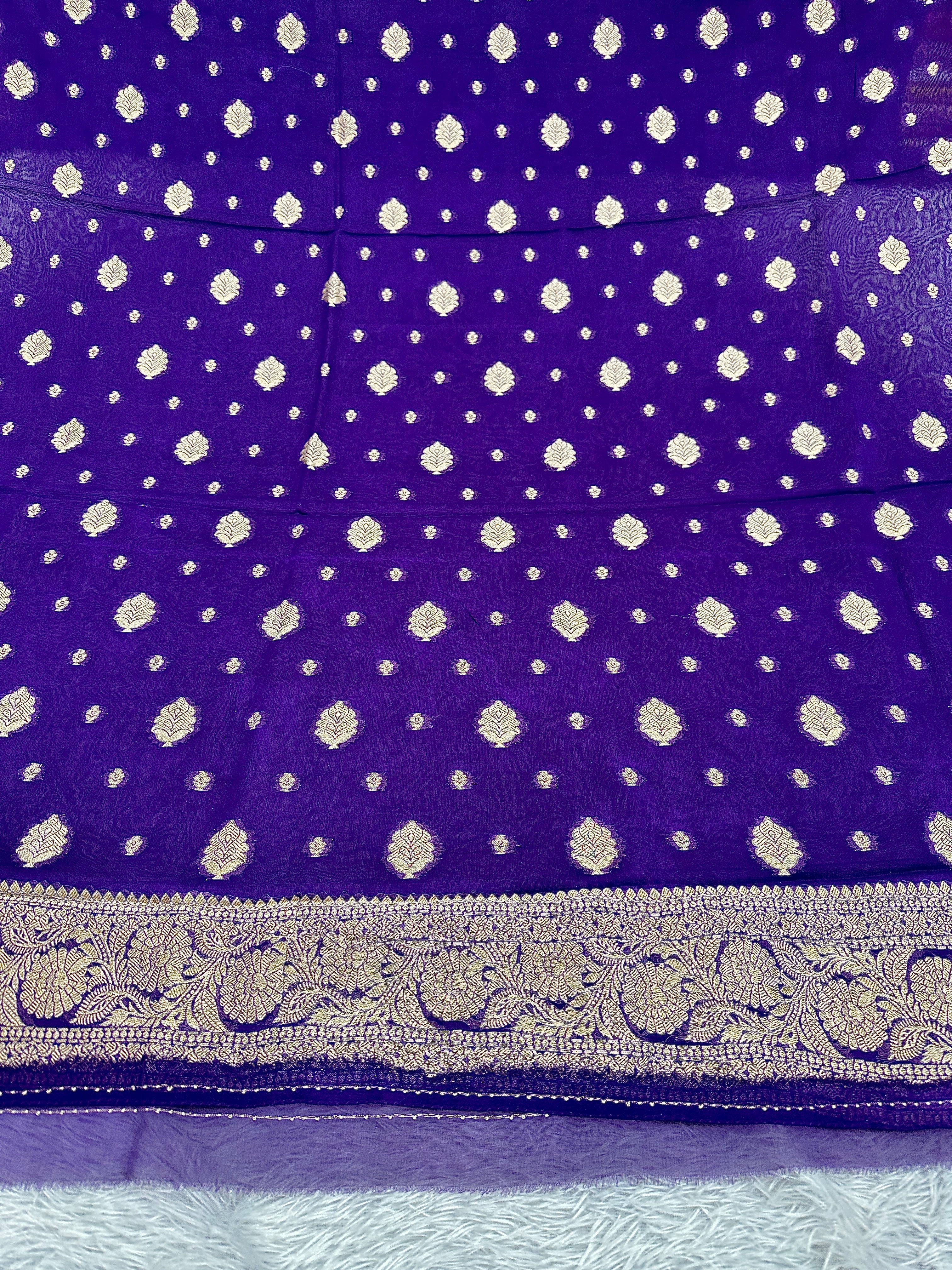 ✨ Banarasi Viscose Georgette Suit Set ✨VSS11