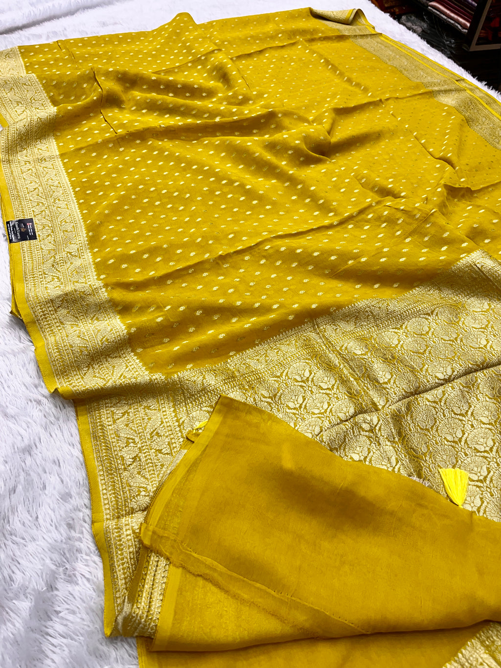 Banarsi Pure Natural Georgette Traditional chunni Design VSG03