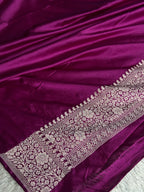 MKS801 — Mashru Kataan Silk Tanchoi Meenakari Saree