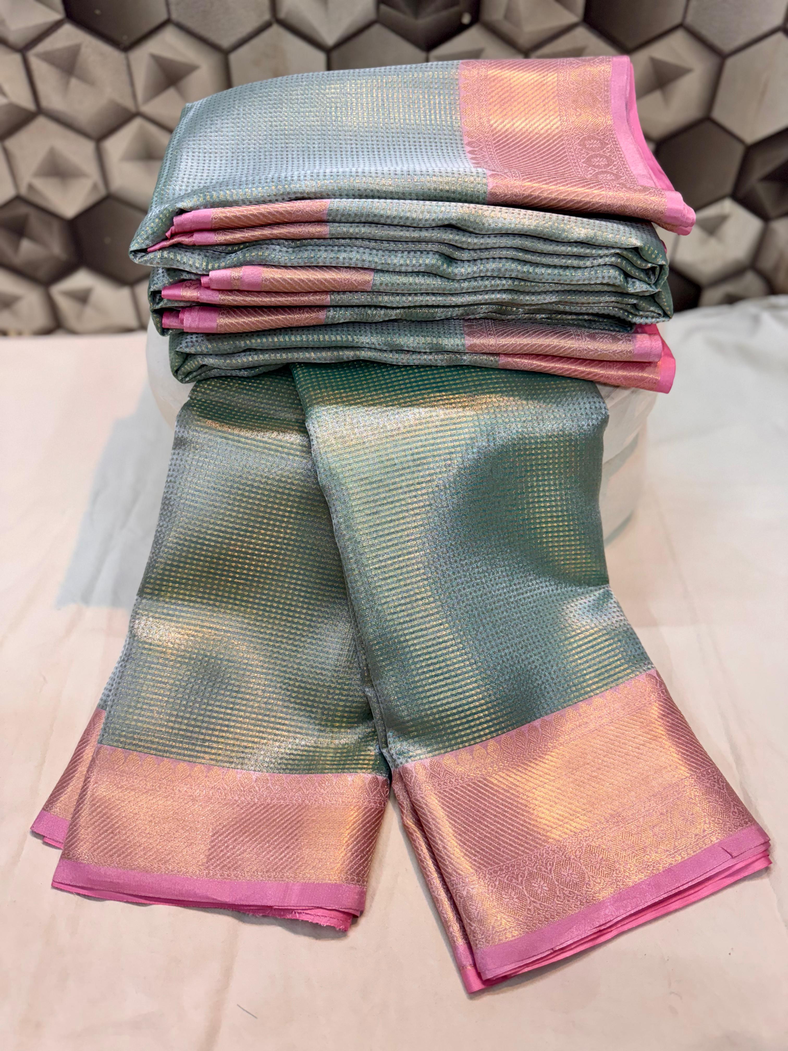 Nayantara Tissue Silk Saree TS112