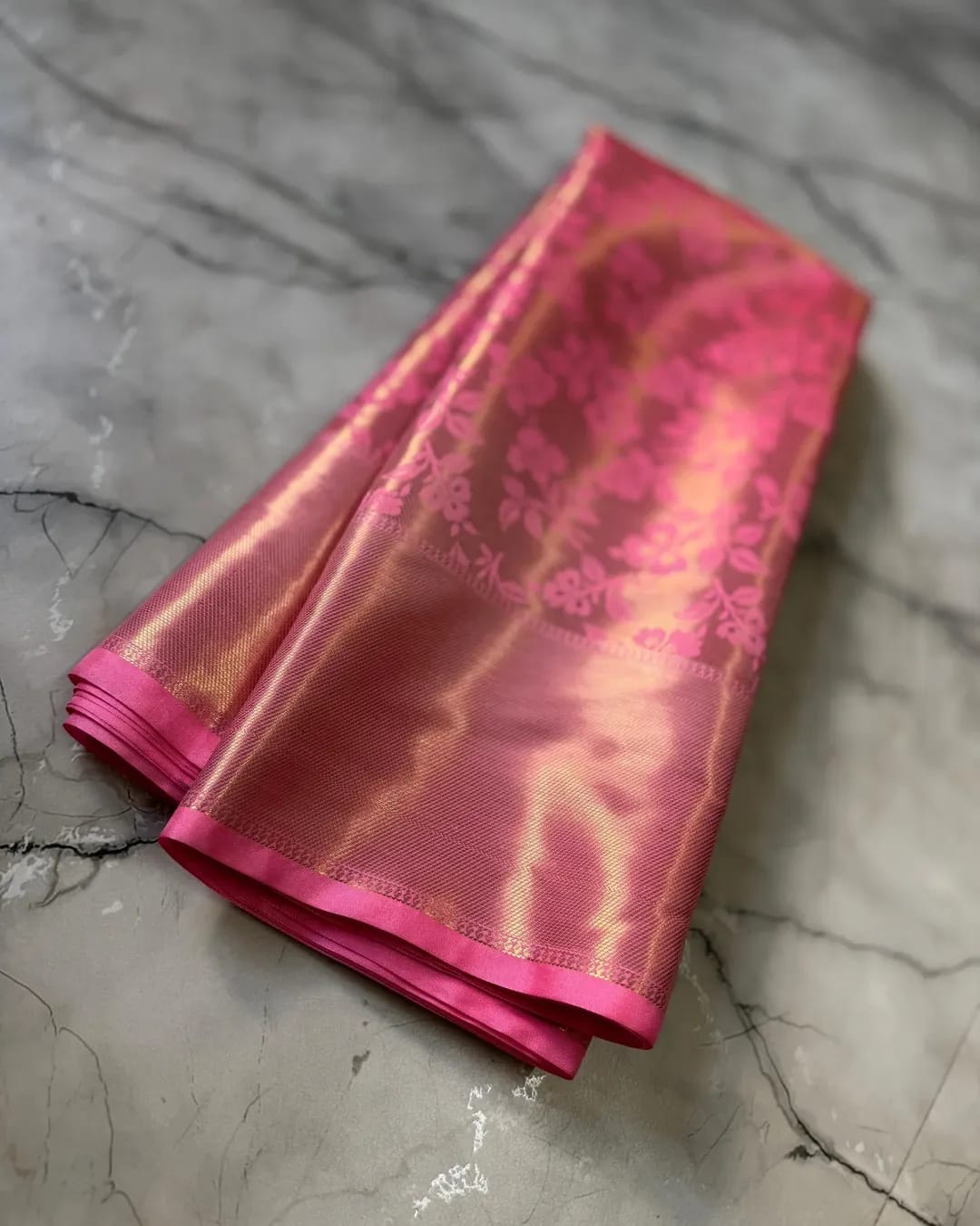 Sai Pallavi Mam Inspired Tissue Silk Saree TS105