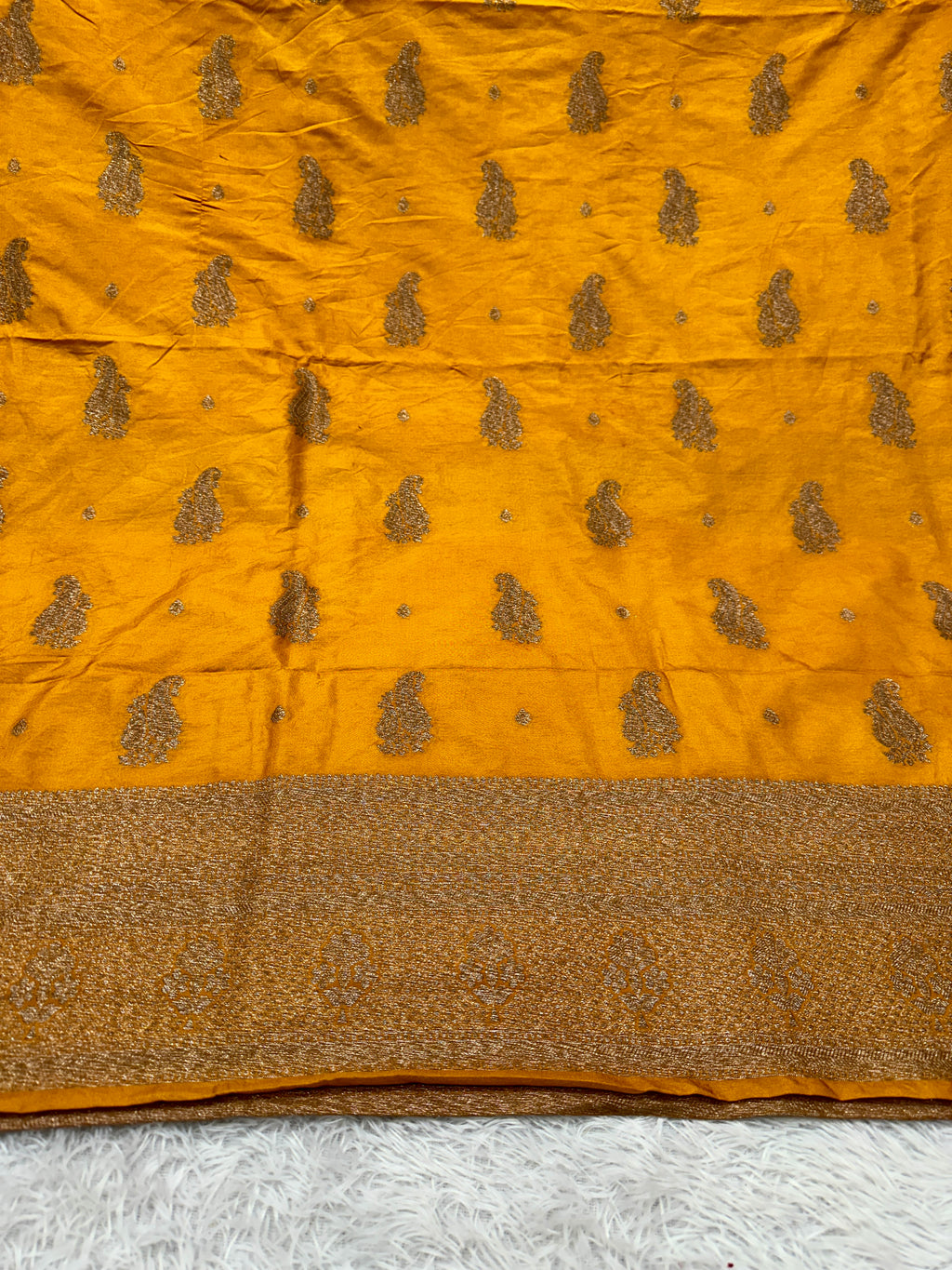 Banarasi Soft Silk 3 Piece Ladies Suit with Antique Zari Woven Work – MSS27