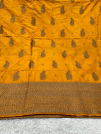 Banarasi Soft Silk 3 Piece Ladies Suit with Antique Zari Woven Work – MSS27