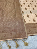 Banarasi Soft Silk 3 Piece Ladies Suit with Antique Zari Woven Work – MSS27