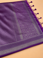 Magenta Soft Silk Saree with Rich Zari Woven Pallu | SS251