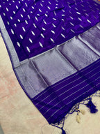 ✨ Banarasi Jacquard Gap Buti HO Silk 3-Piece Unstitched Dress Material MSS19