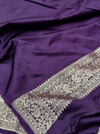 Mashru kataan Silk Zari Viewed Saree Ms18