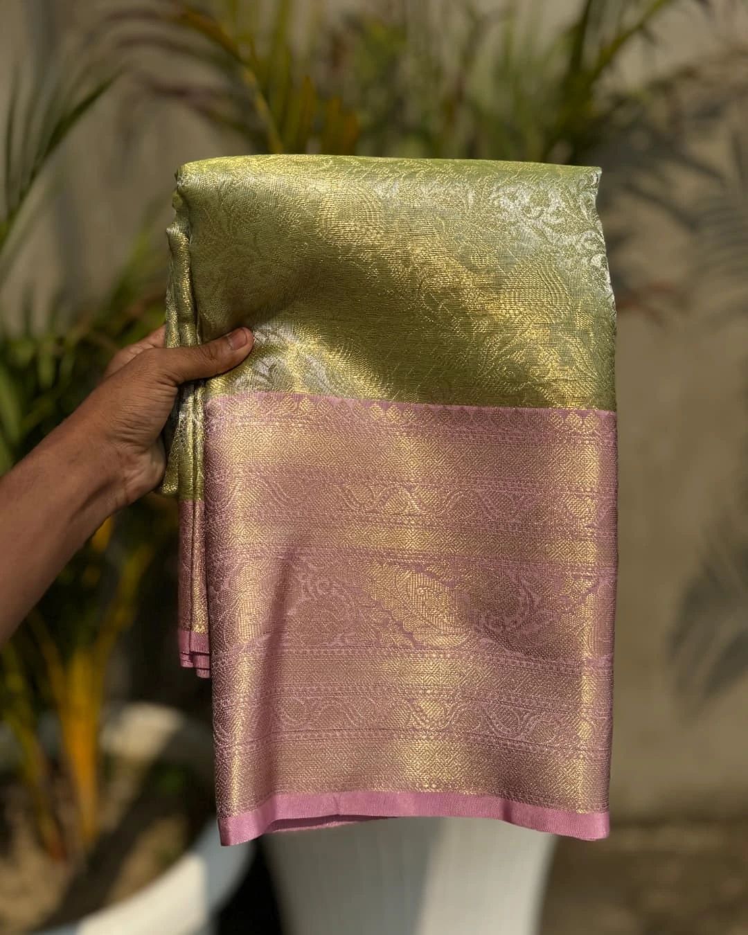 Kanchi Tissue Silk Saree TS106