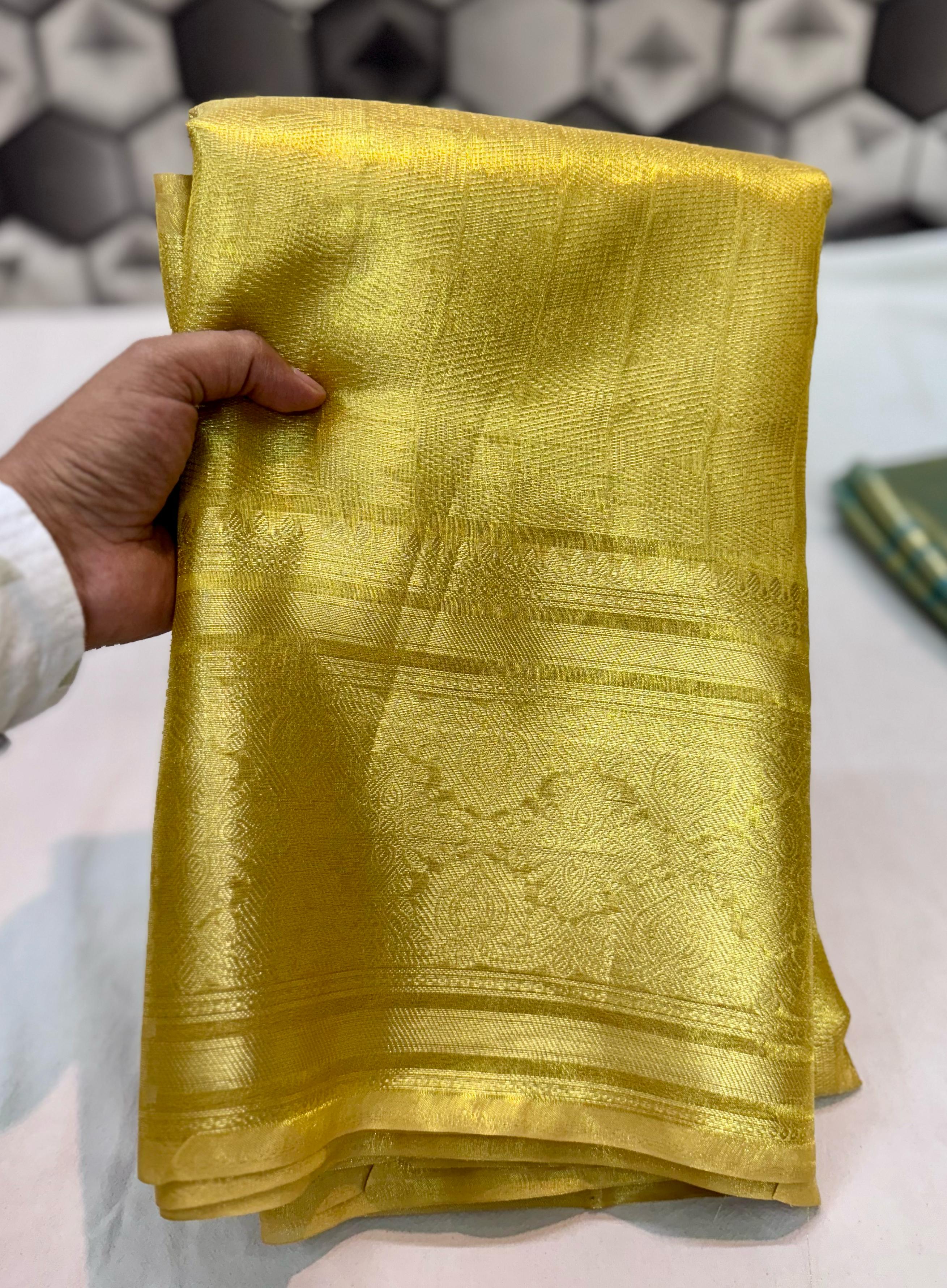 Zari Tissue Silk Saree TS120