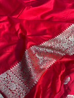 Mashru kataan Silk Zari Viewed Saree Ms18