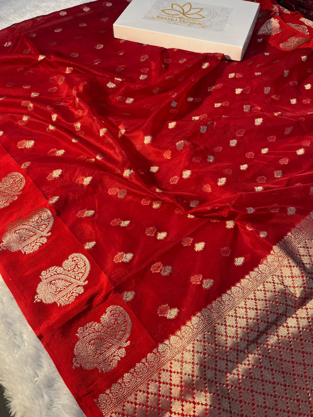 Kora Organza Raw Mango Saree KR11