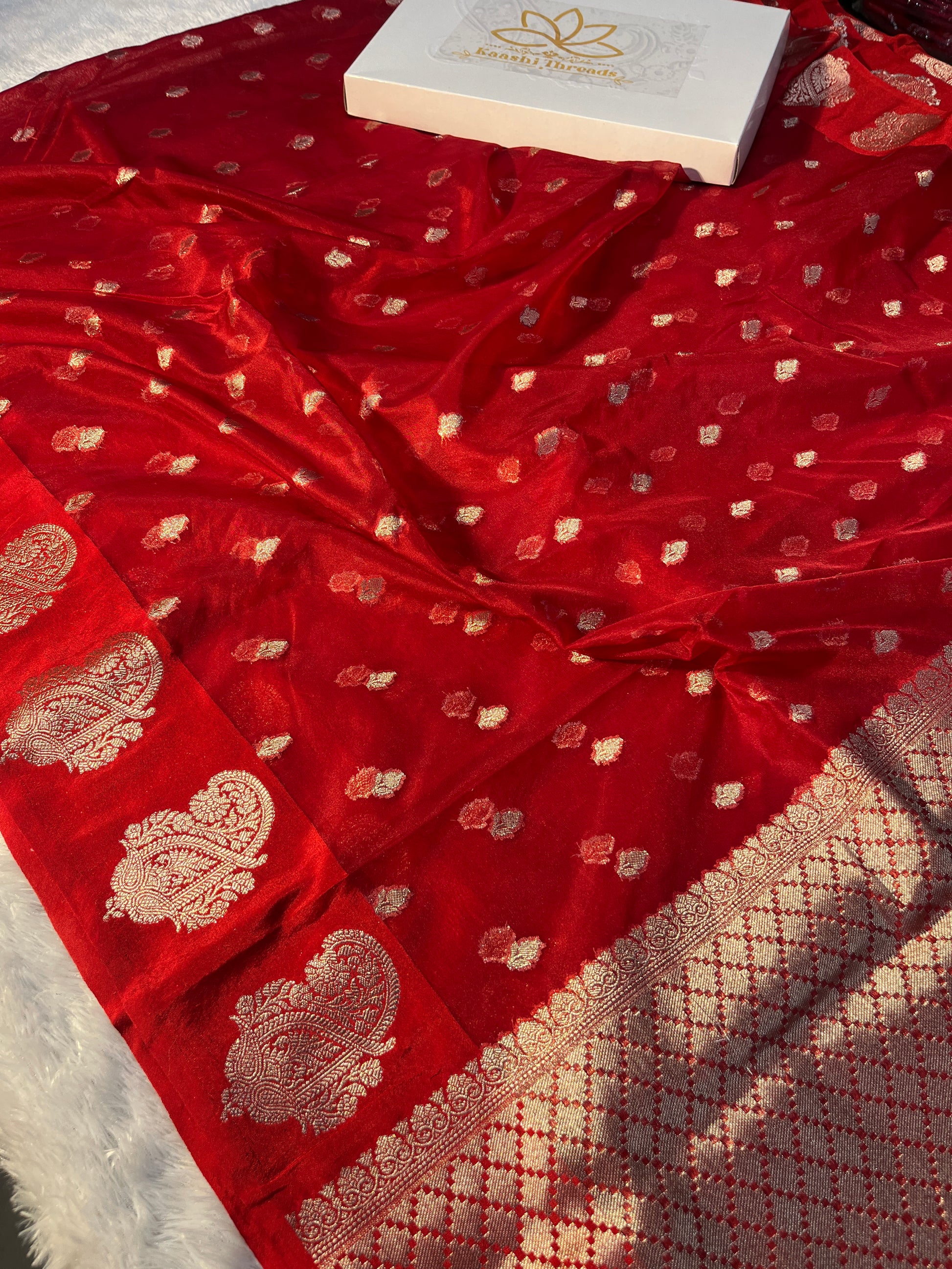 Kora Organza Raw Mango Saree KR11