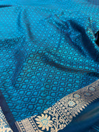 Mashru Kataan Meena Zari Design Ms11