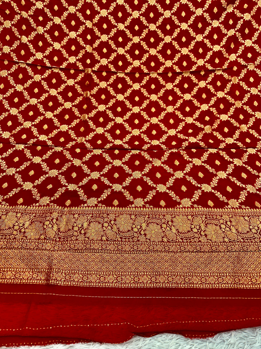 ✨ Banarasi Viscose Georgette Suit Set ✨VSS12