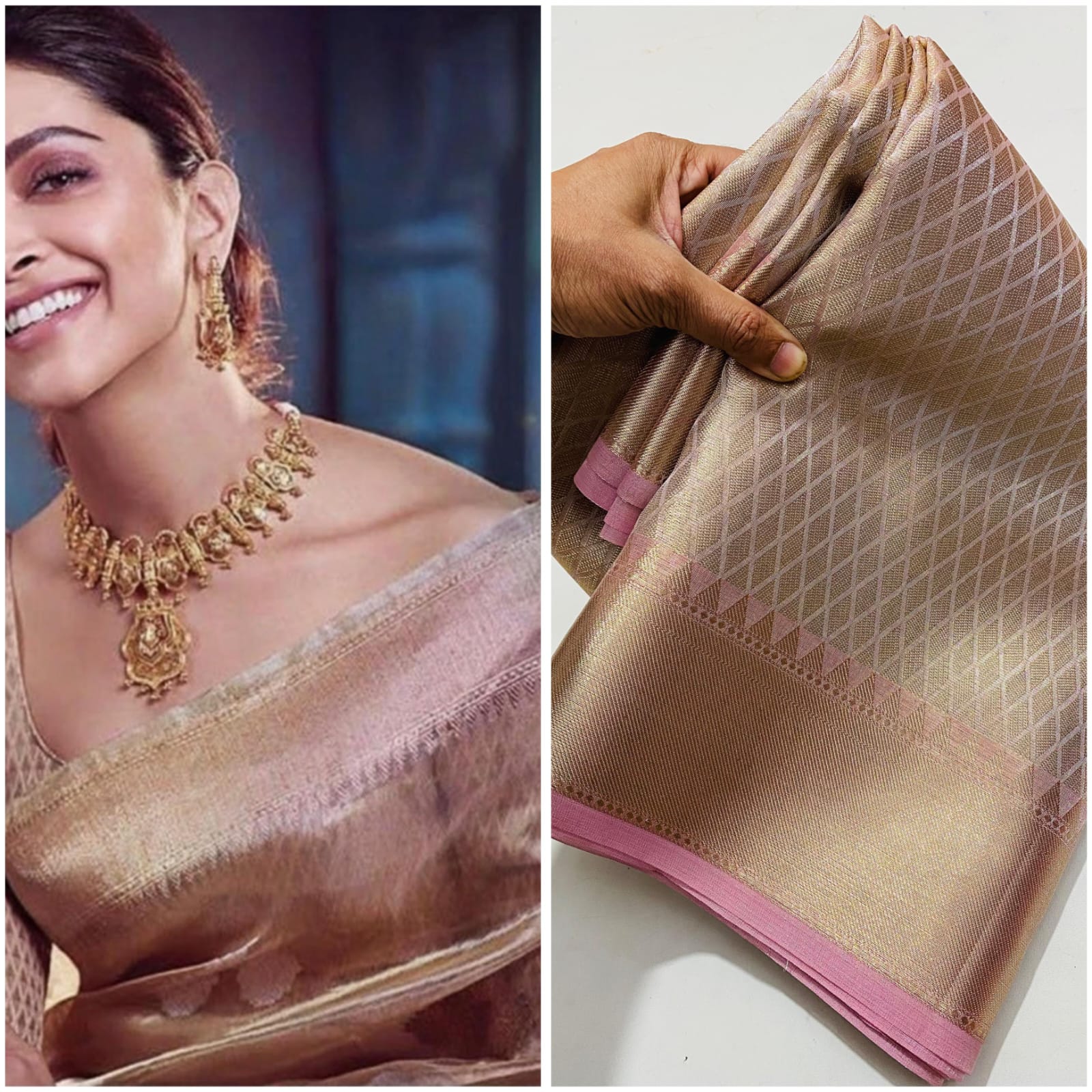 Dipika Tissue Silk Saree Ts103