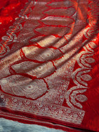Mashru Kataan Saree with Buti Design Ms15
