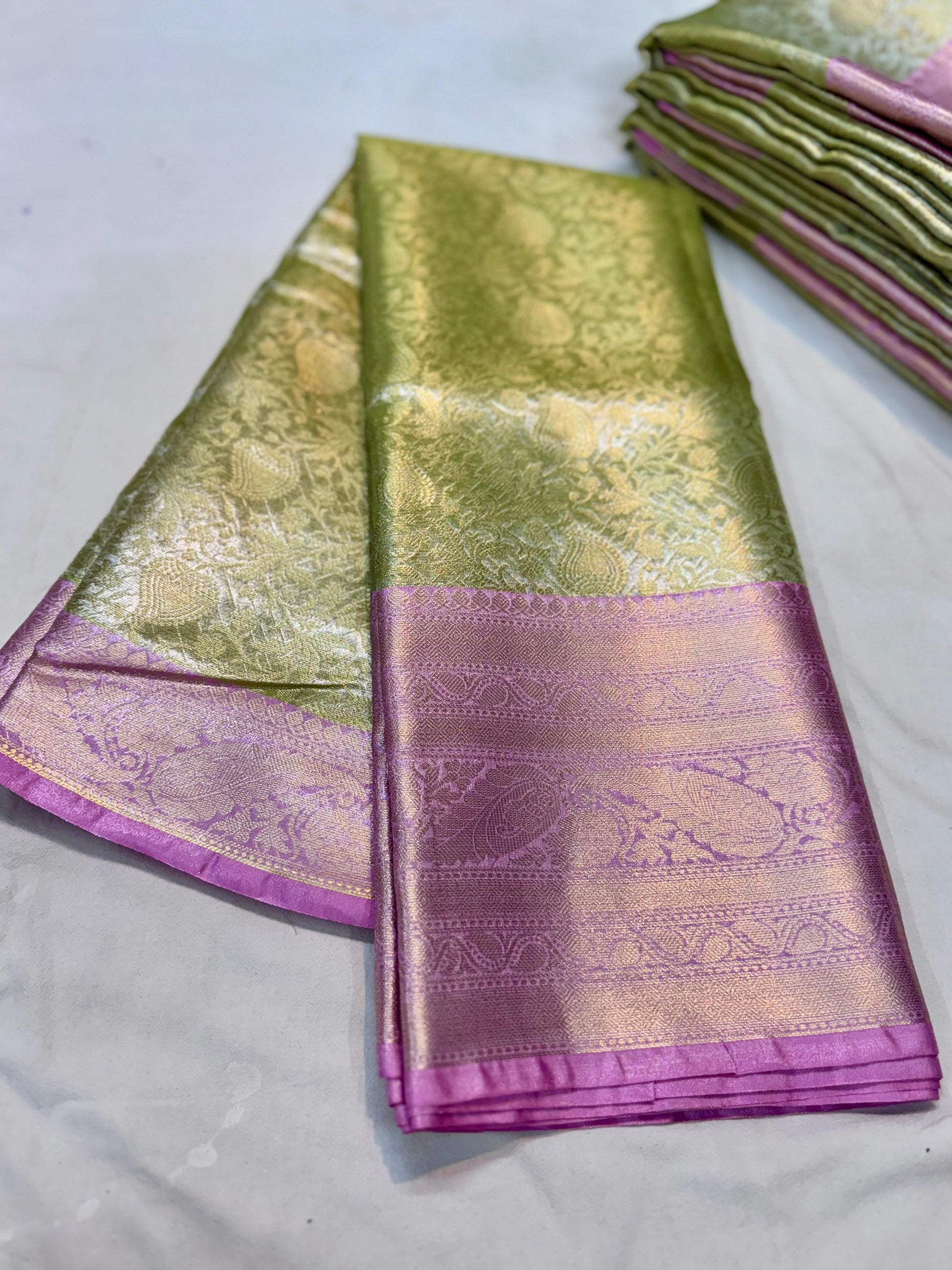 Kanchi Tissue Silk Saree TS106