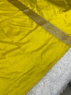 Lemon Banarasi Dupion Silk Saree with Embossed Antique Zari Weaving & Rich Antique Zari Pallu | STF102
