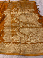 Banarsi Pure Natural Georgette Traditional Buta Design VSG04