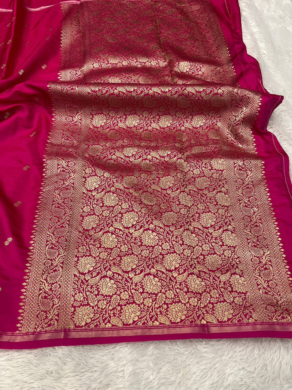 Fancy Tussar Silk Woven Buti Design Saree TS051