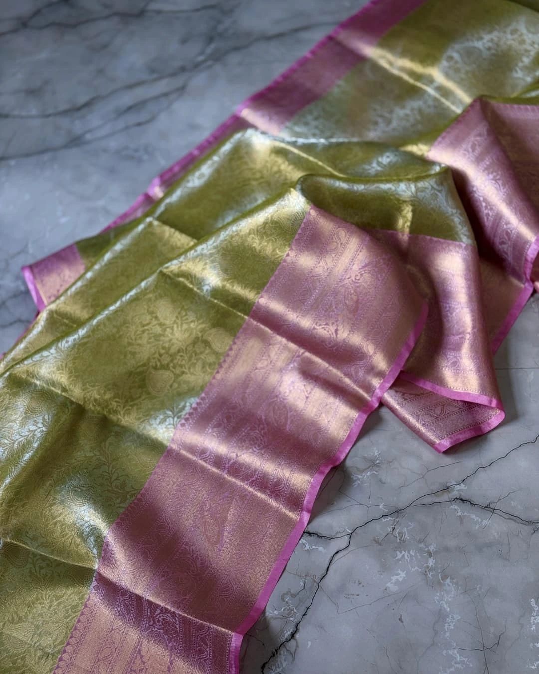 Kanchi Tissue Silk Saree TS106