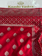 Mashru kataan Silk Zari Viewed Saree Ms18