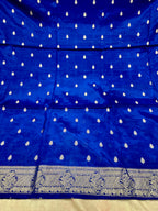 ✨ Banarasi Jacquard Gap Buti HO Silk 3-Piece Unstitched Dress Material MSS21