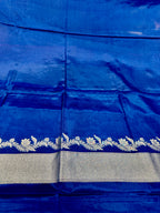 ✨ Banarasi Jacquard Gap Buti HO Silk 3-Piece Unstitched Dress Material MSS20