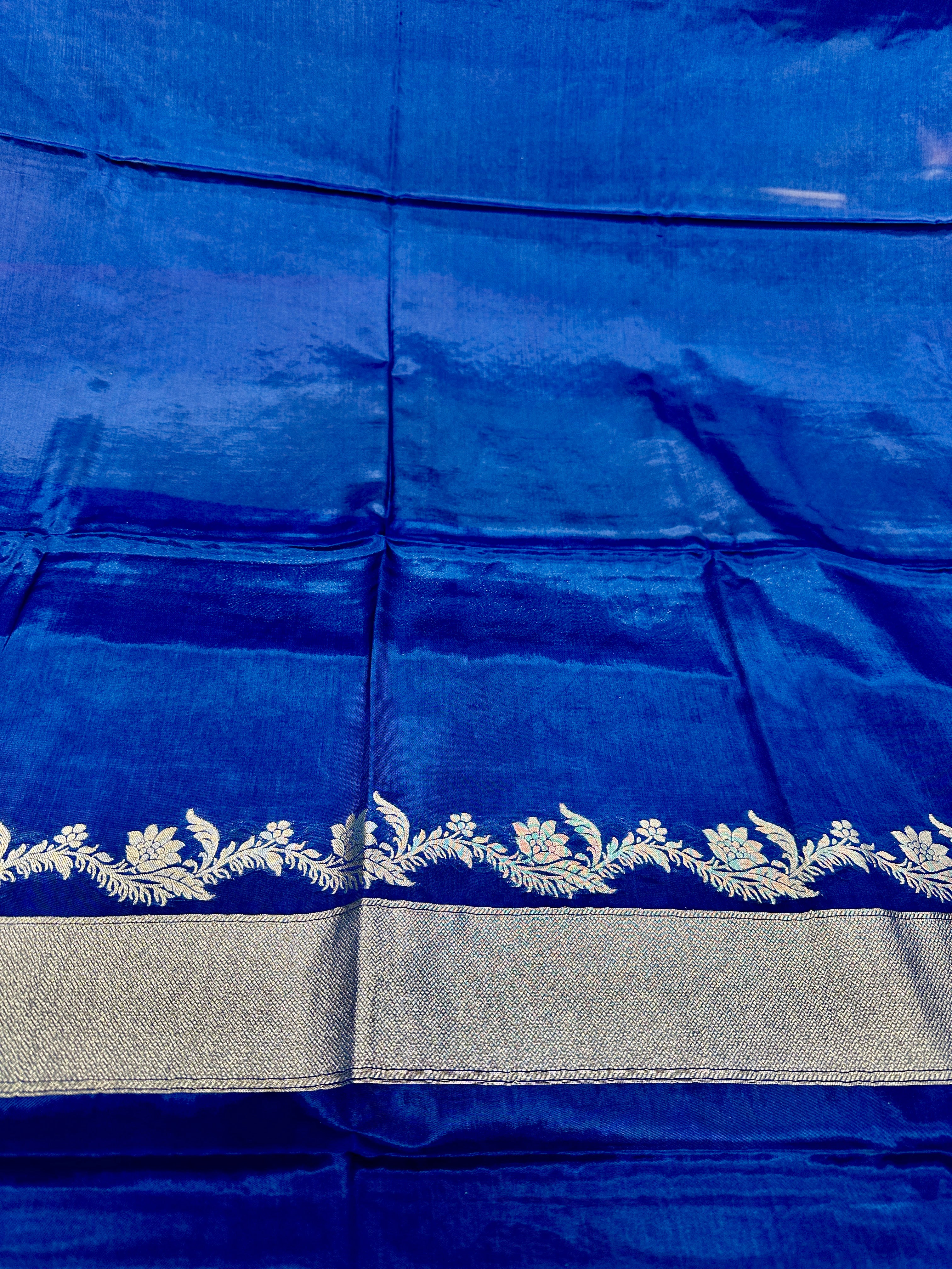 ✨ Banarasi Jacquard Gap Buti HO Silk 3-Piece Unstitched Dress Material MSS20