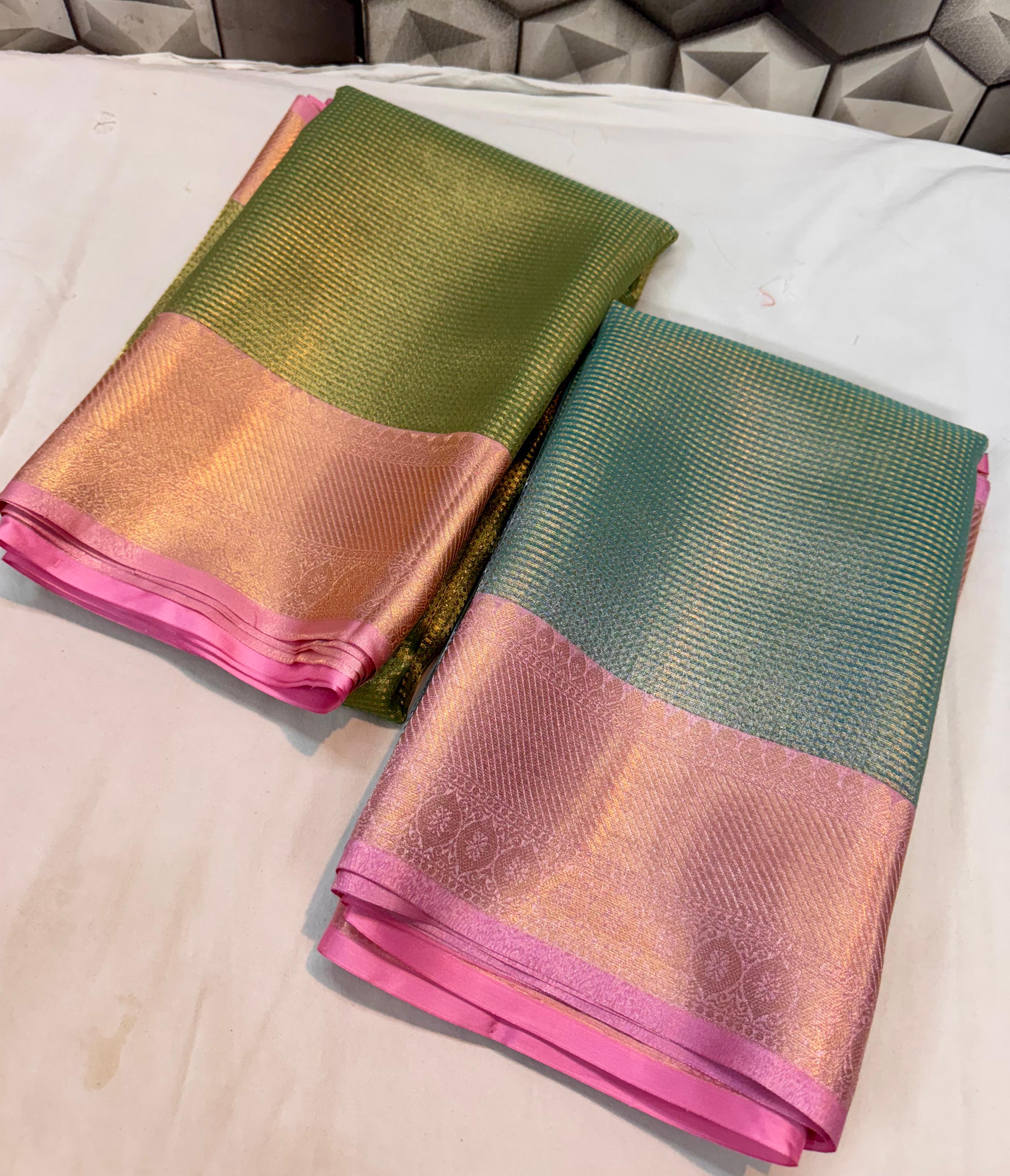 Nayantara Tissue Silk Saree TS112