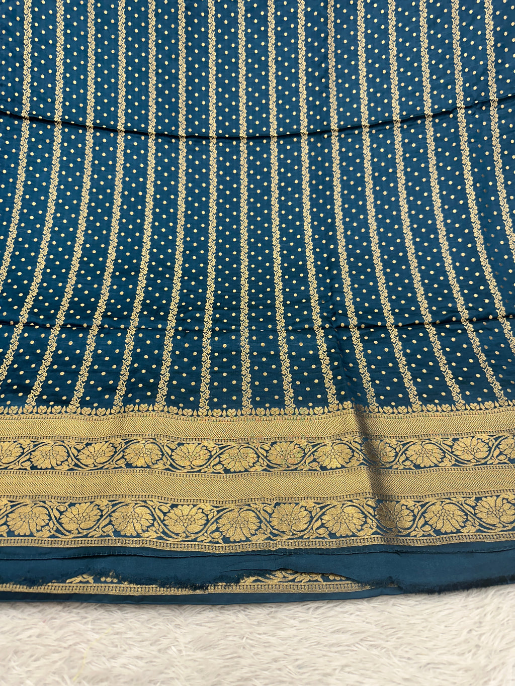 3 Pcs Modaal Saatan Suit Dupatta with Zari woven Design SD12