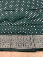 ✨ Banarasi Jacquard Gap Buti HO Silk 3-Piece Unstitched Dress Material MSS17