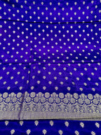 ✨ Banarasi Jacquard Gap Buti HO Silk 3-Piece Unstitched Dress Material MSS26