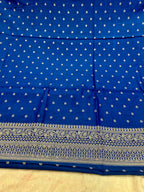 ✨ Banarasi Jacquard Gap Buti HO Silk 3-Piece Unstitched Dress Material MSS18