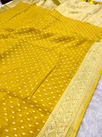 Banarsi Pure Natural Georgette Traditional chunni Design VSG03