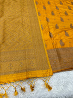 Banarasi Soft Silk 3 Piece Ladies Suit with Antique Zari Woven Work – MSS27