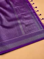 Magenta Soft Silk Saree with Rich Zari Woven Pallu | SS251