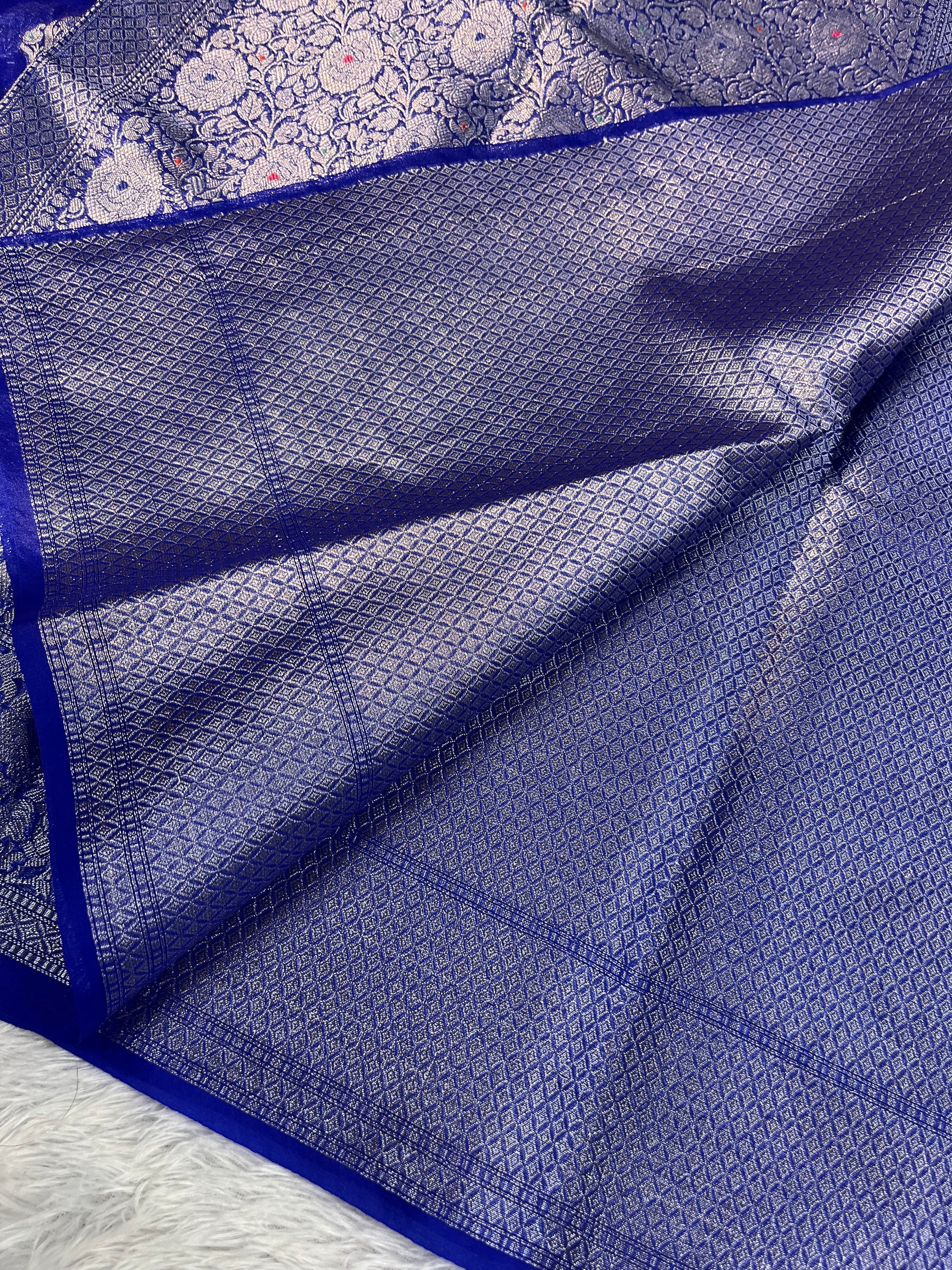 Kora Organza Raw Mango Saree KR12