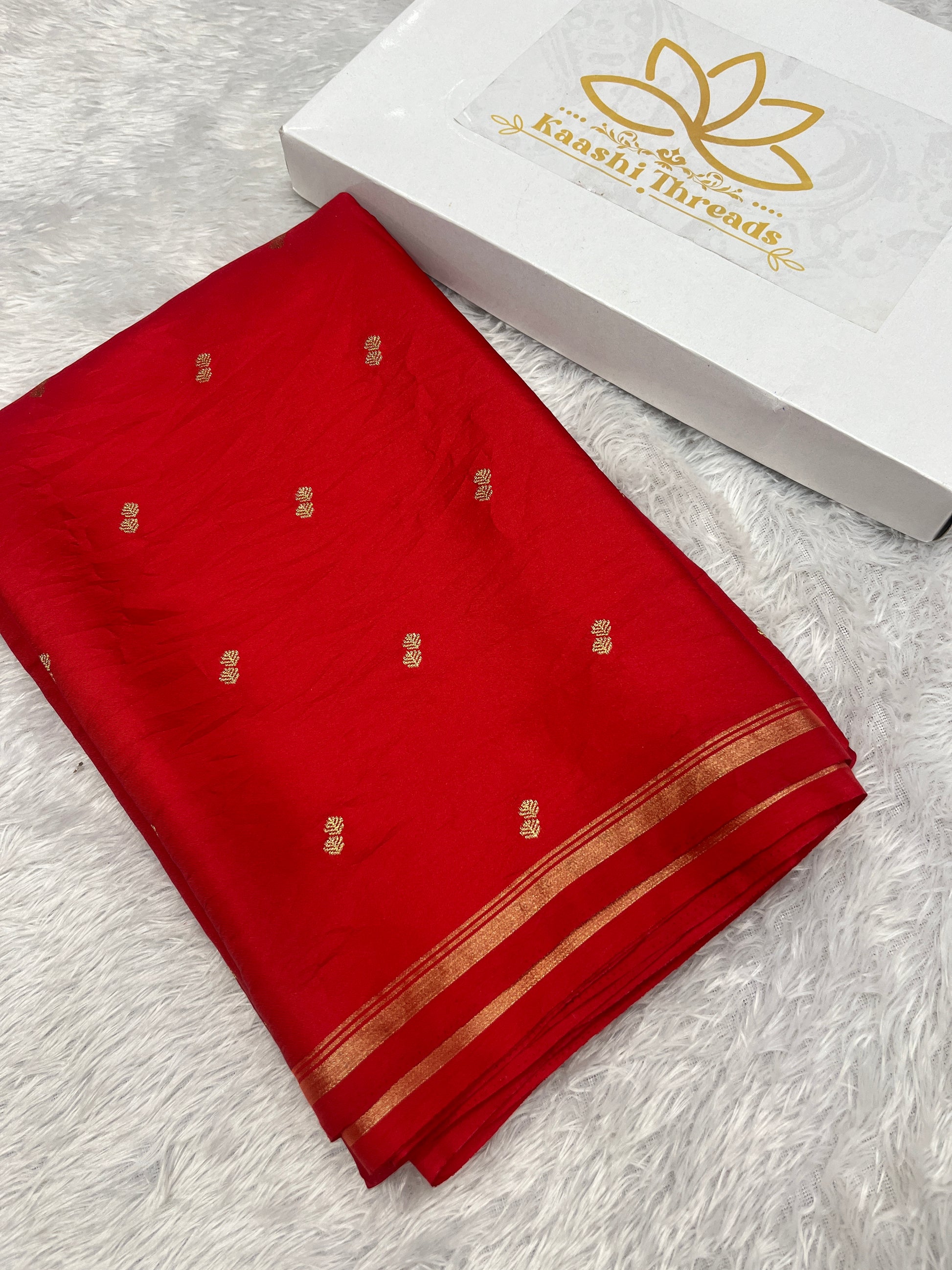 Fancy Tussar Silk Woven Buti Design Saree TS051