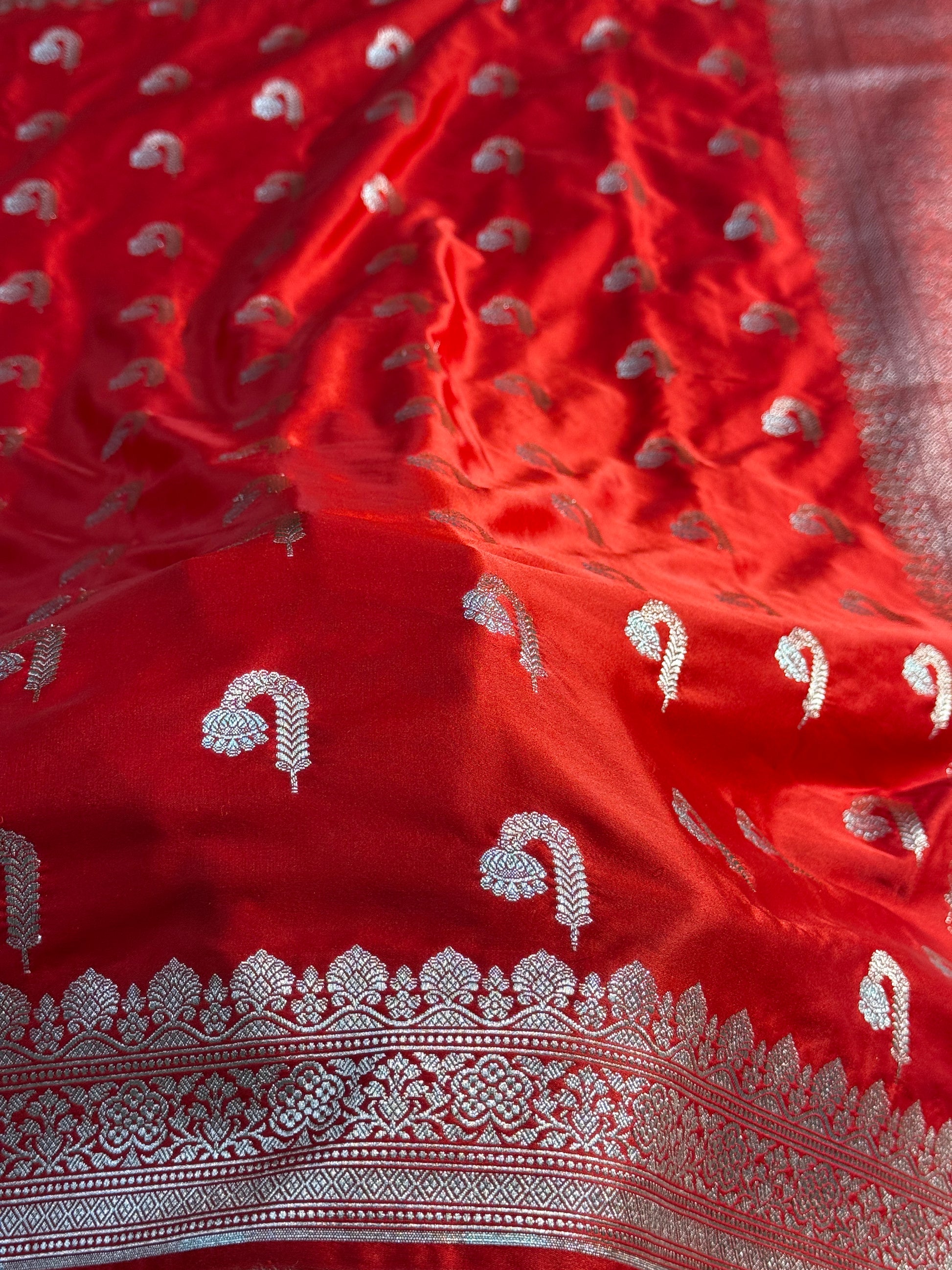 Fancy Mashru Kataan Silk Saree Ms19