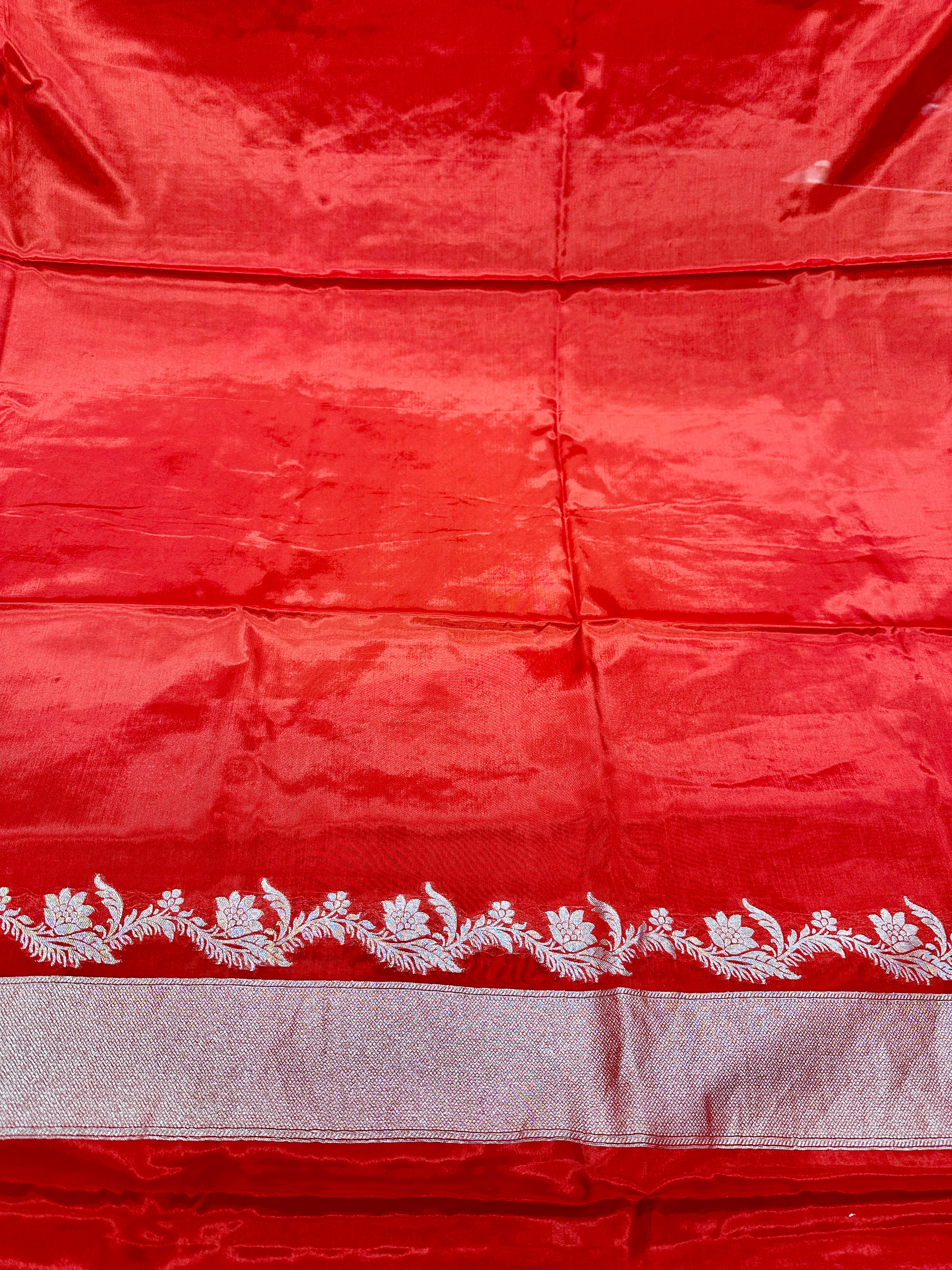 ✨ Banarasi Jacquard Gap Buti HO Silk 3-Piece Unstitched Dress Material MSS20
