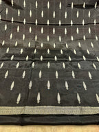 ✨ Banarasi Jacquard Gap Buti HO Silk 3-Piece Unstitched Dress Material MSS19
